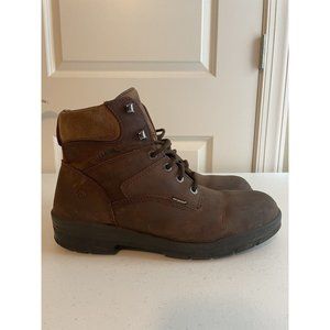 Wolverine Men's Durashocks Slip Resistant 6" Work Boot Leather Size 11.5 W02038